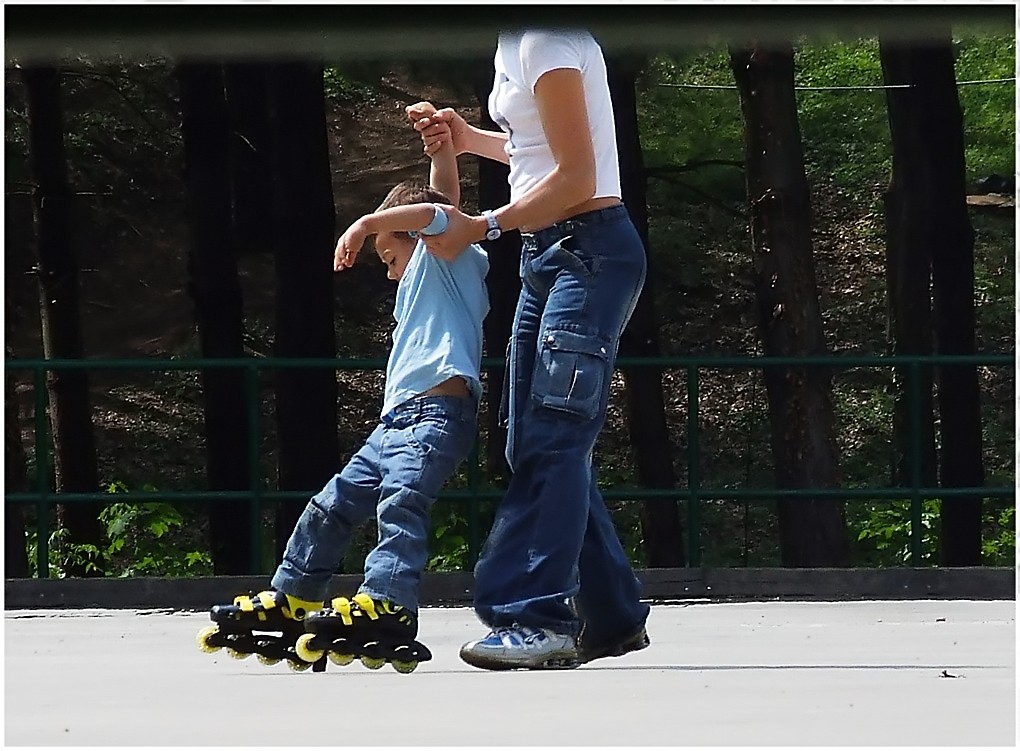 Primi passi ........a rotelle