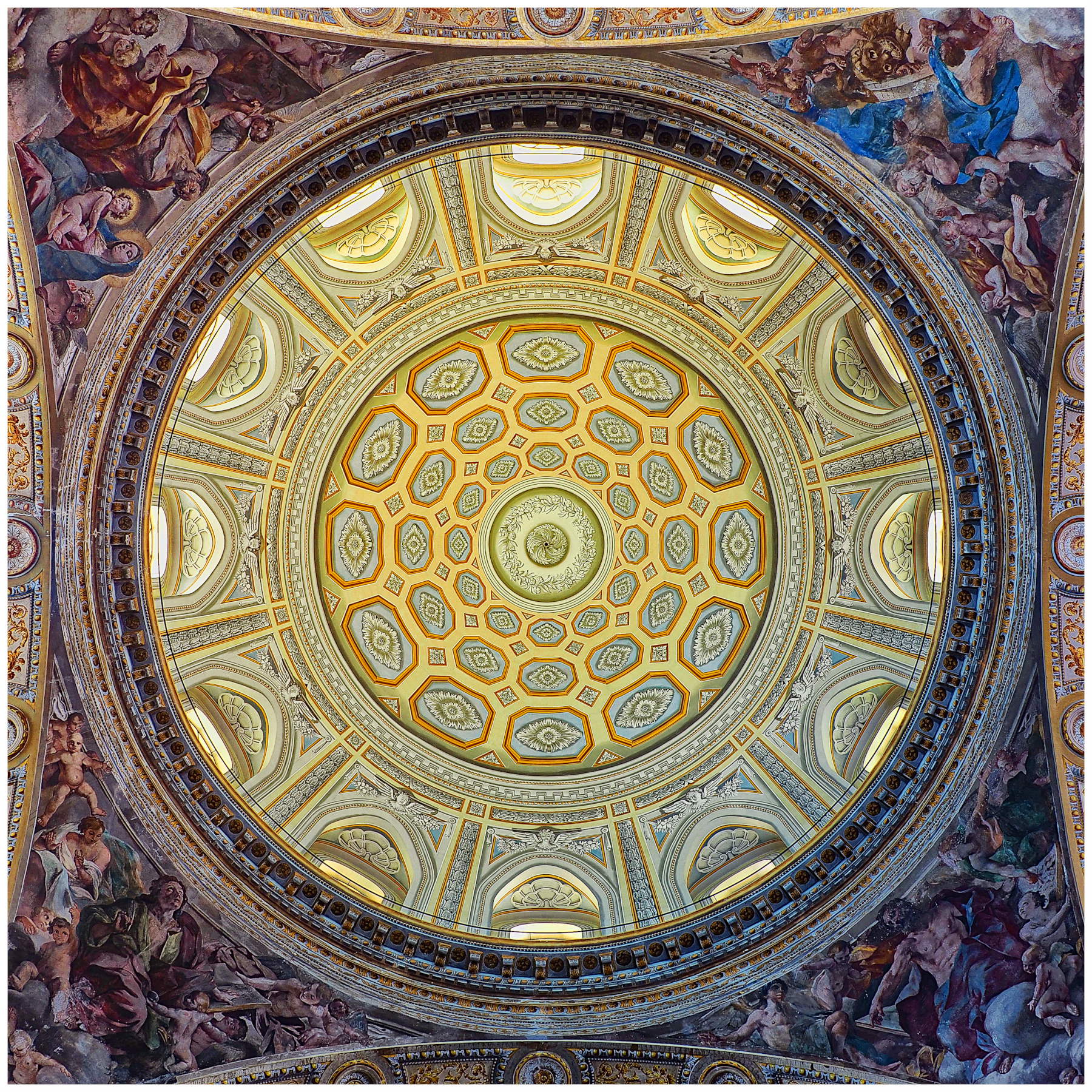 Chiesa del Ges� Nuovo: la cupola
