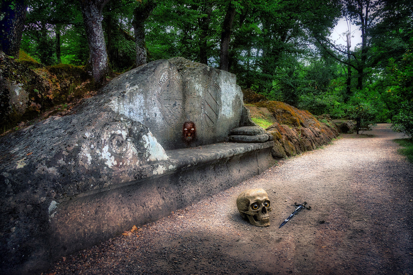 certe volte a Bomarzo...