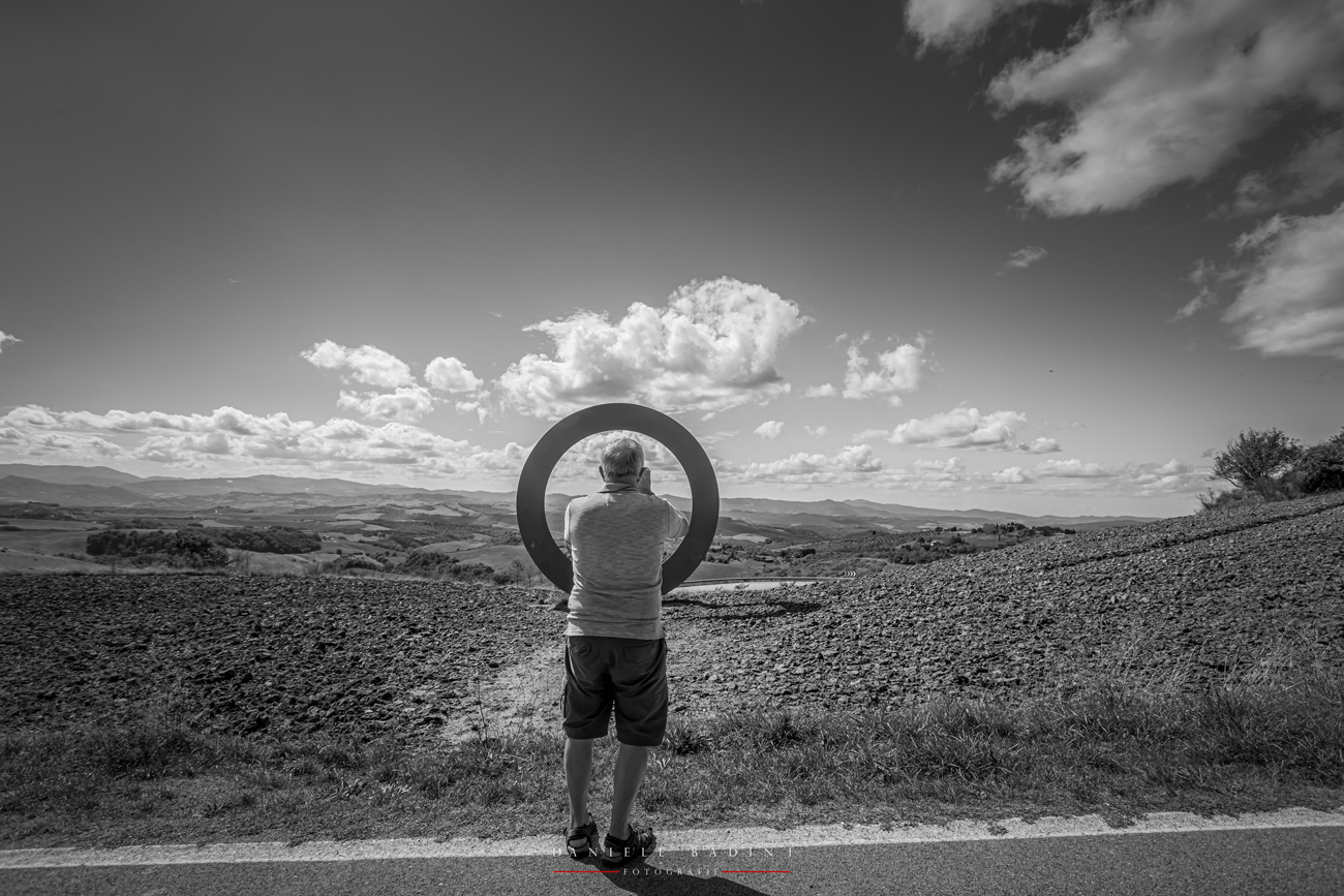 al centro del cerchio