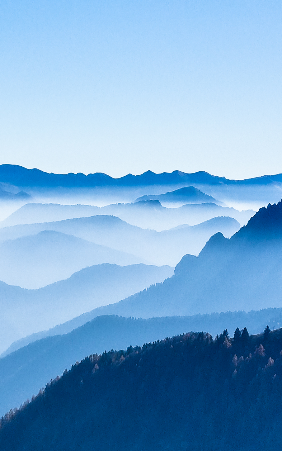 Nel blu pennellato di blu