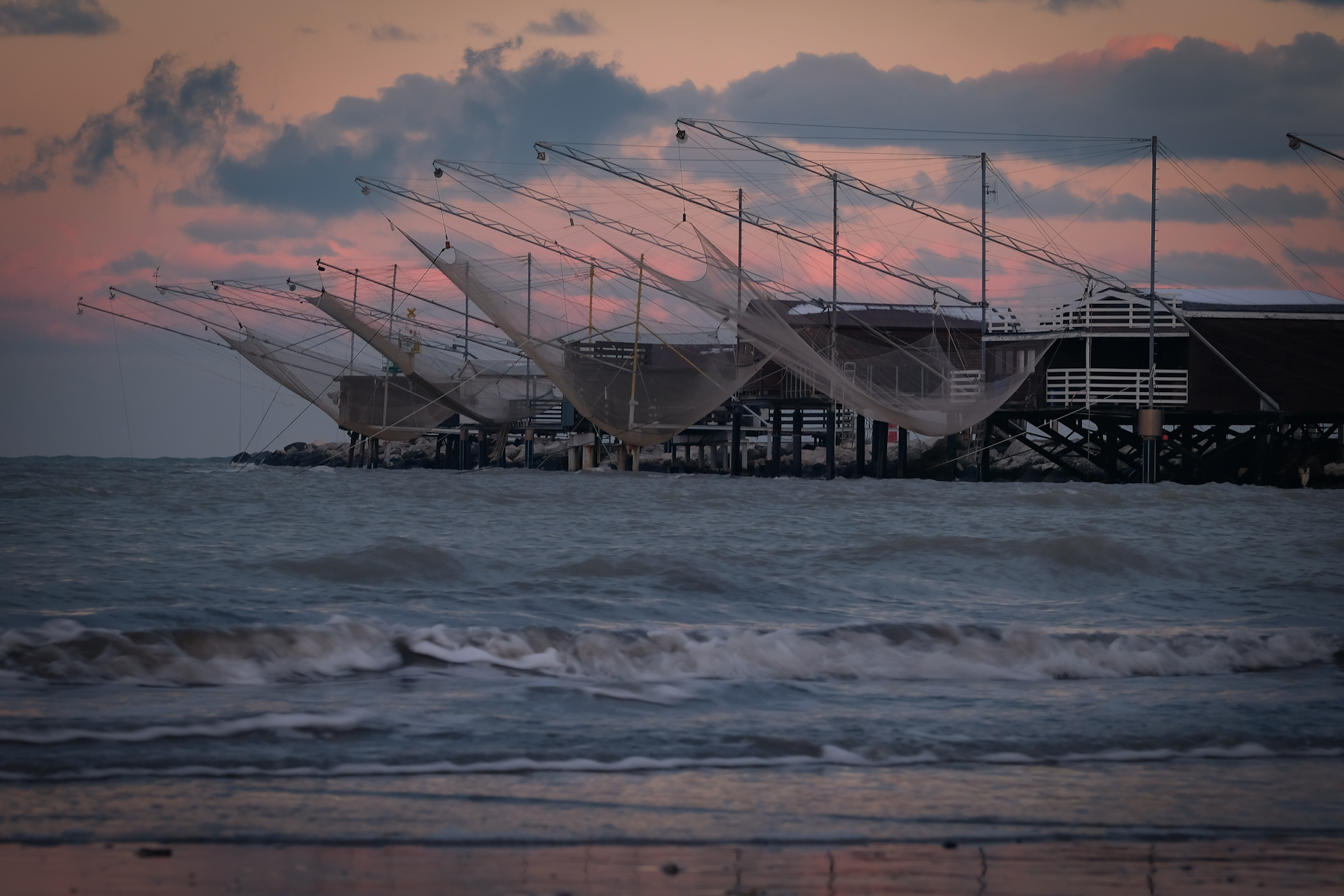 I capanni - freddo e colori