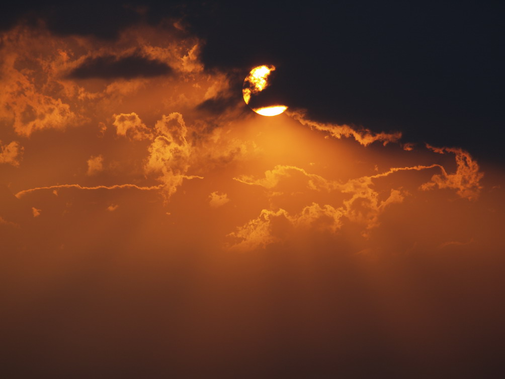 Temporale al tramonto 2   200 mm. (400 mm.)