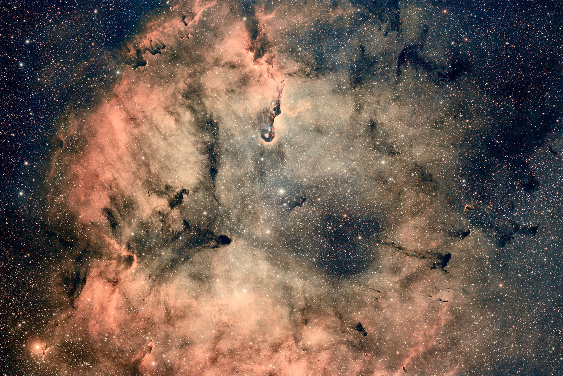 Nebulosa proboscide di elefante