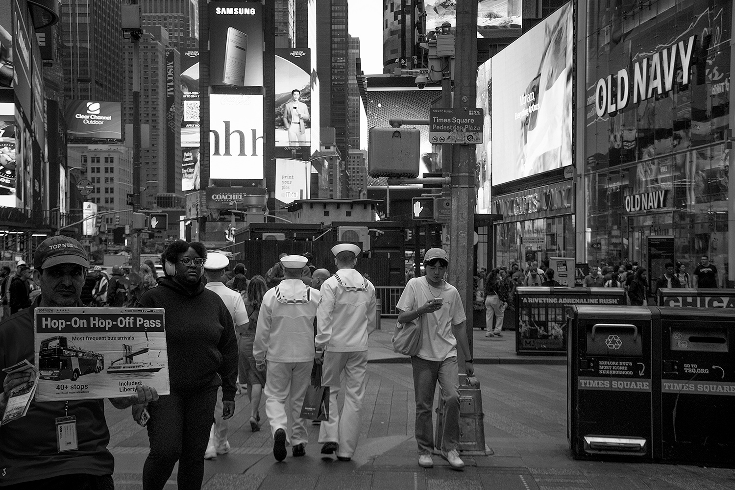 Militari a Time Square