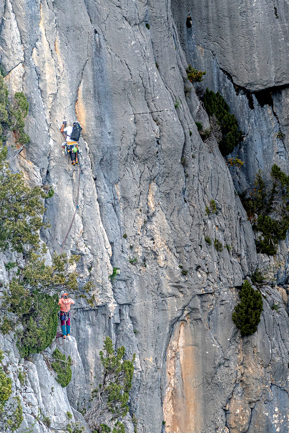 Arrampicata in coppia