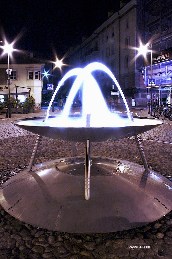 la fontana di piazza Dogana, Bolzano