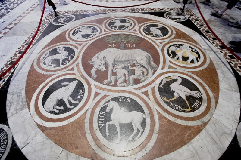 Pavimenti del Duomo di Siena