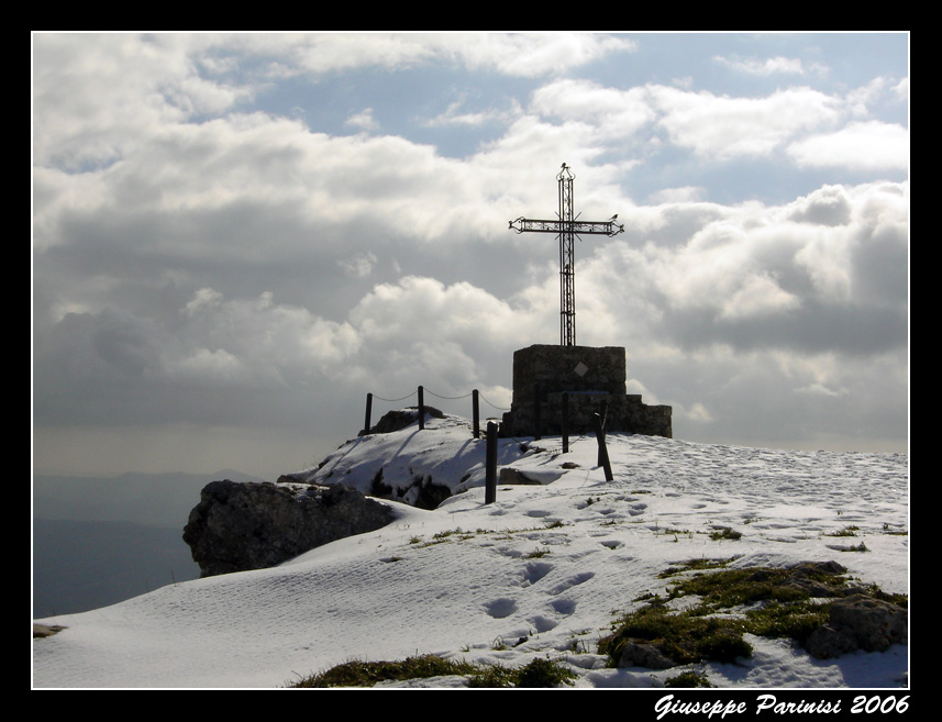La Croce innevata