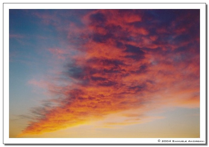 "...and fire in the sky"