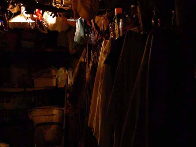 Interno di una Baracca