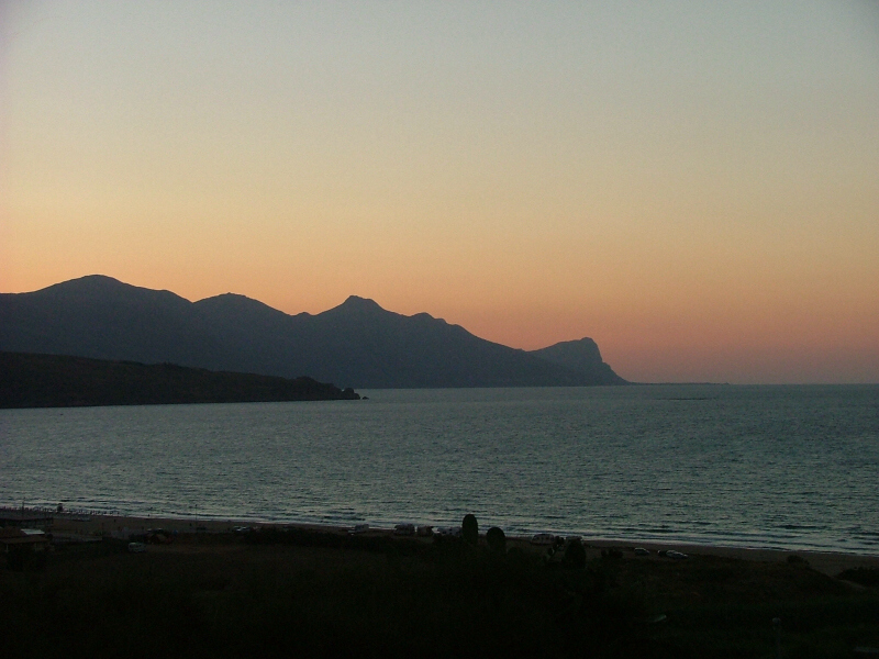 Cstellammare del Golfo (Al Tramonto)