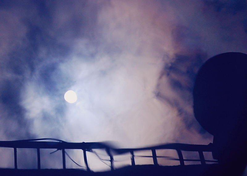 Il sole nella bacinella blu