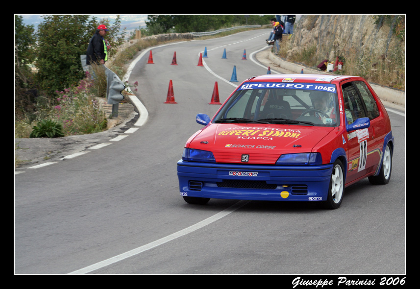 Peugeot 106 in cronoscalata
