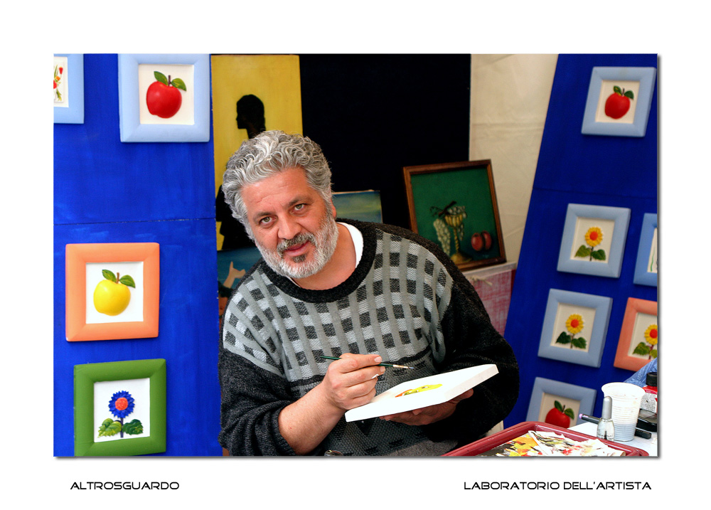 laboratorio dell'artista