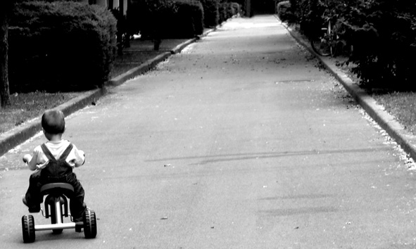 devi farne di strada bimbo...