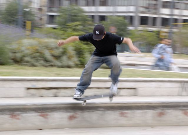 Skate in Centrale 2 -  panning