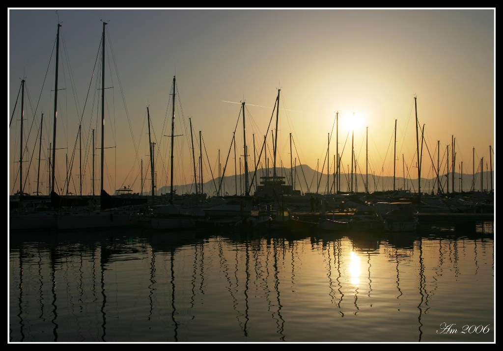 Un classico tramonto...