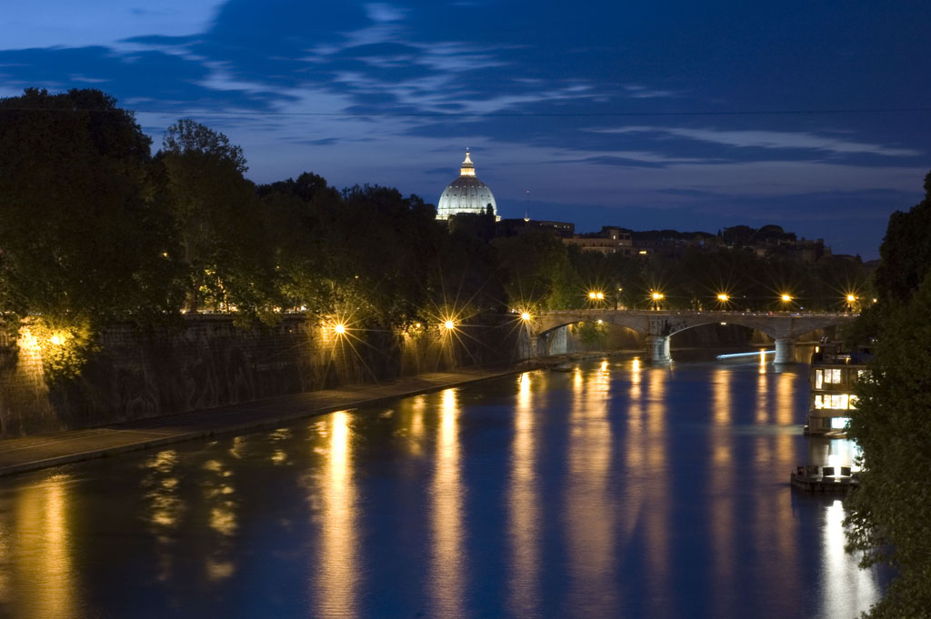 tevere e san pietro