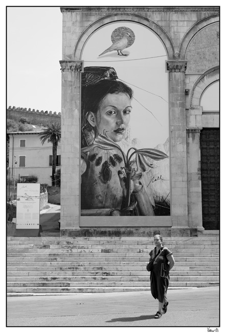 Seguita con lo sguardo