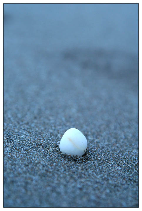 Lone pebble