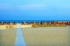 Spiaggia nel tardo pomeriggio Spiaggia nel tardo pomeriggio