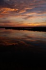 Tramonto sulle saline di Cervia Tramonto sulle saline di Cervia