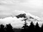 Montagna Nuvole BN Montagna Nuvole BN