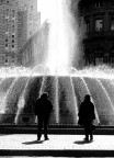 Sagome e la fontana Sagome e la fontana