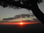 Tramonto a Volterra Tramonto a Volterra