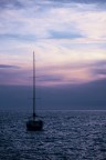 Barca al tramonto Barca al tramonto