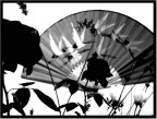 Rosa e ventaglio Rosa e ventaglio
