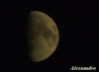 Crop della mia prima foto della Luna Crop della mia prima foto della Luna