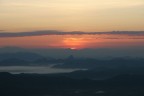 Myanmar - Dawn from Golden Rock Mountain Myanmar - Dawn from Golden Rock Mountain