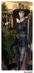 Strega affascinante ad Halloween Strega affascinante ad Halloween