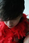 red feathers b red feathers b