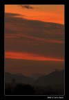 Tramonto sulle colline Tramonto sulle colline