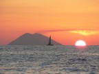 Tramonto su Stromboli Tramonto su Stromboli