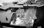 Cortile innevato Cortile innevato