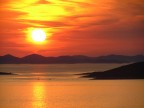 tramonto sulle kornati