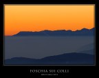 Foschia sui colli (Al Tramonto)