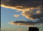 tramonto sui tetti tramonto sui tetti