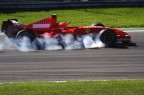 M. Schumacher frenatona a Monza M. Schumacher frenatona a Monza