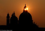 Tramonto con la chiesa della Salute Tramonto con la chiesa della Salute