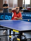 Foto presa ad un torneo di ping pong un paio di settimane fa, quella che mi piace di pi� della serie, per vari motivi: il dinamismo della posa, la posizione delle braccia contrapposte, lo sguardo, la pallina, � tutto al posto giusto; la figura sullo sfondo mi pare dia anche un certo equilibrio.

5d+135 f/2 L, 1600 ISO, f/2.5, 1/800, mano libera, no flash