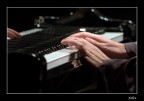 Hands on the piano