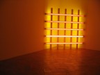 Foto dalla mostra di Dan Flavin