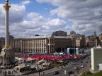 manifestazioni pro-presidete a Kyiv