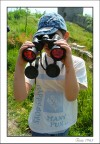 Ritratto con binocolo (quando � mia moglie a scattare... )