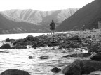 in riva al lago in riva al lago